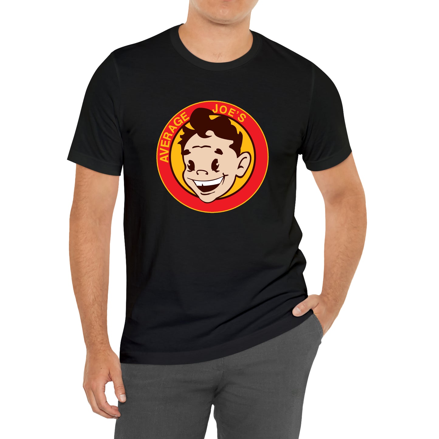 Average Joe's Gym Logo T-Shirt Size S to 3XL