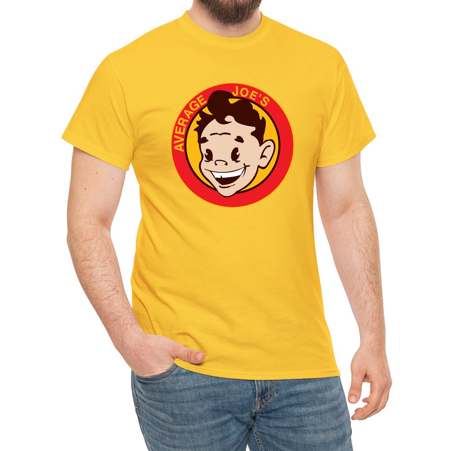 Average Joe's Gym Logo T-Shirt Size S to 3XL