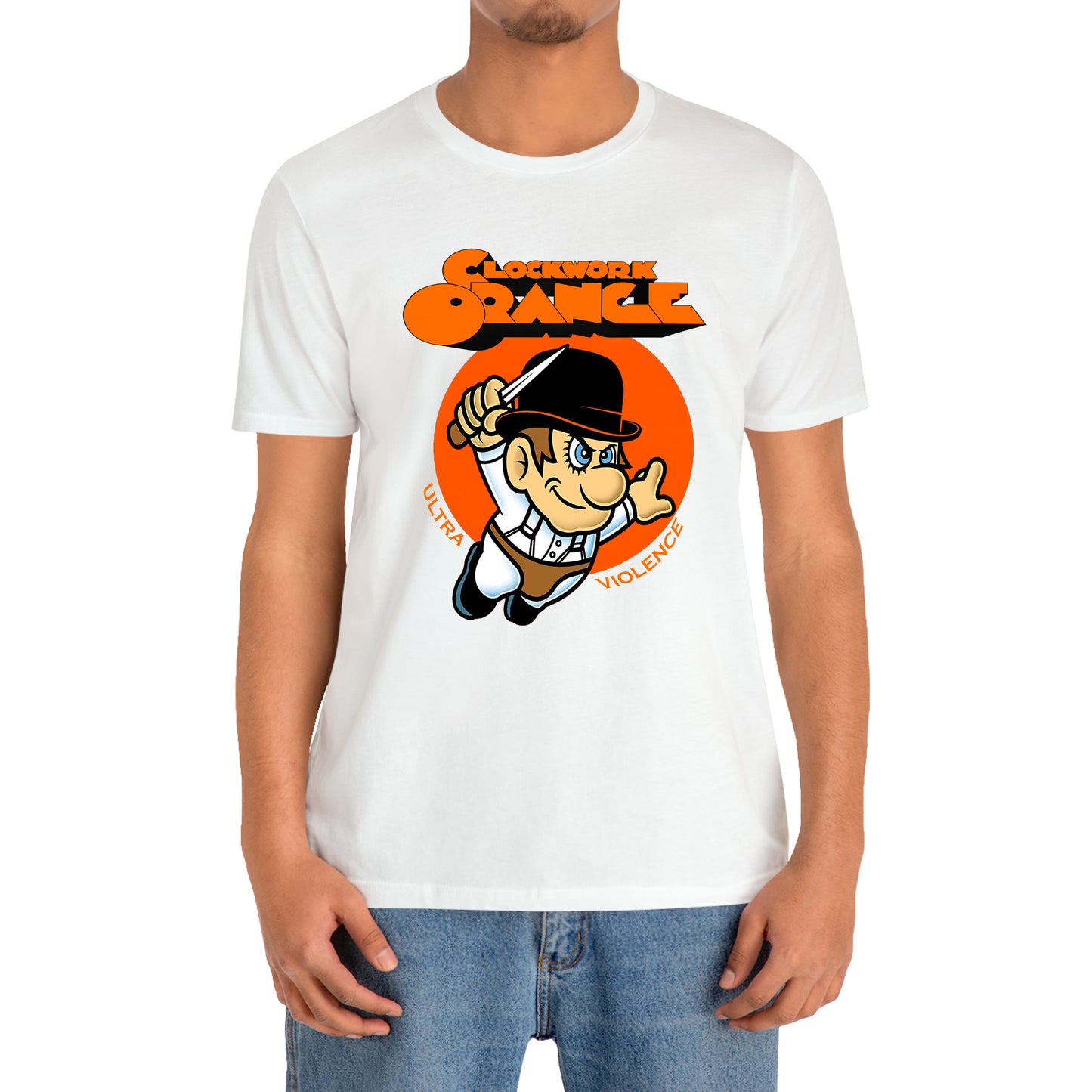 Clockwork Orange Ultra Violence Logo T-Shirt Size S to 3XL