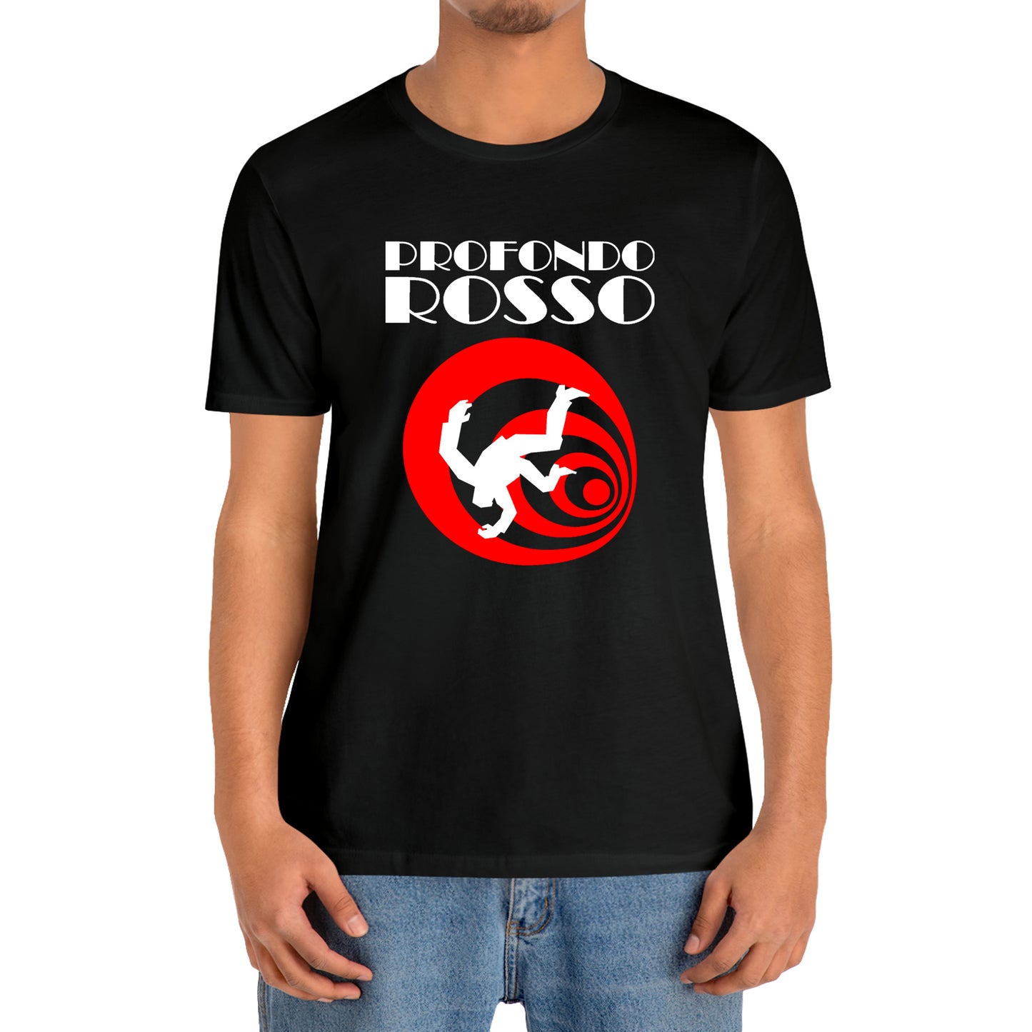 Profondo Rosso Deep Red Movie Dario Argento Black T-Shirt Size S to 3XL