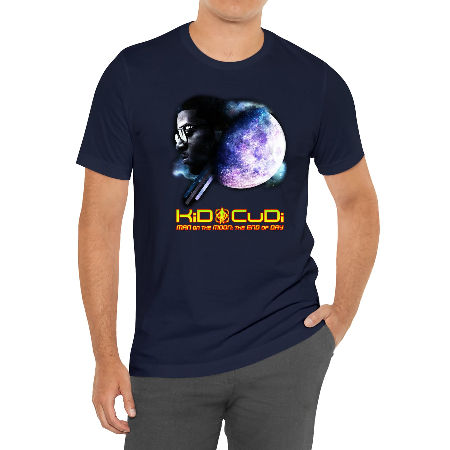 KID CUDI Rap Hip Hop Music Singer T-Shirt Size S to 3XL