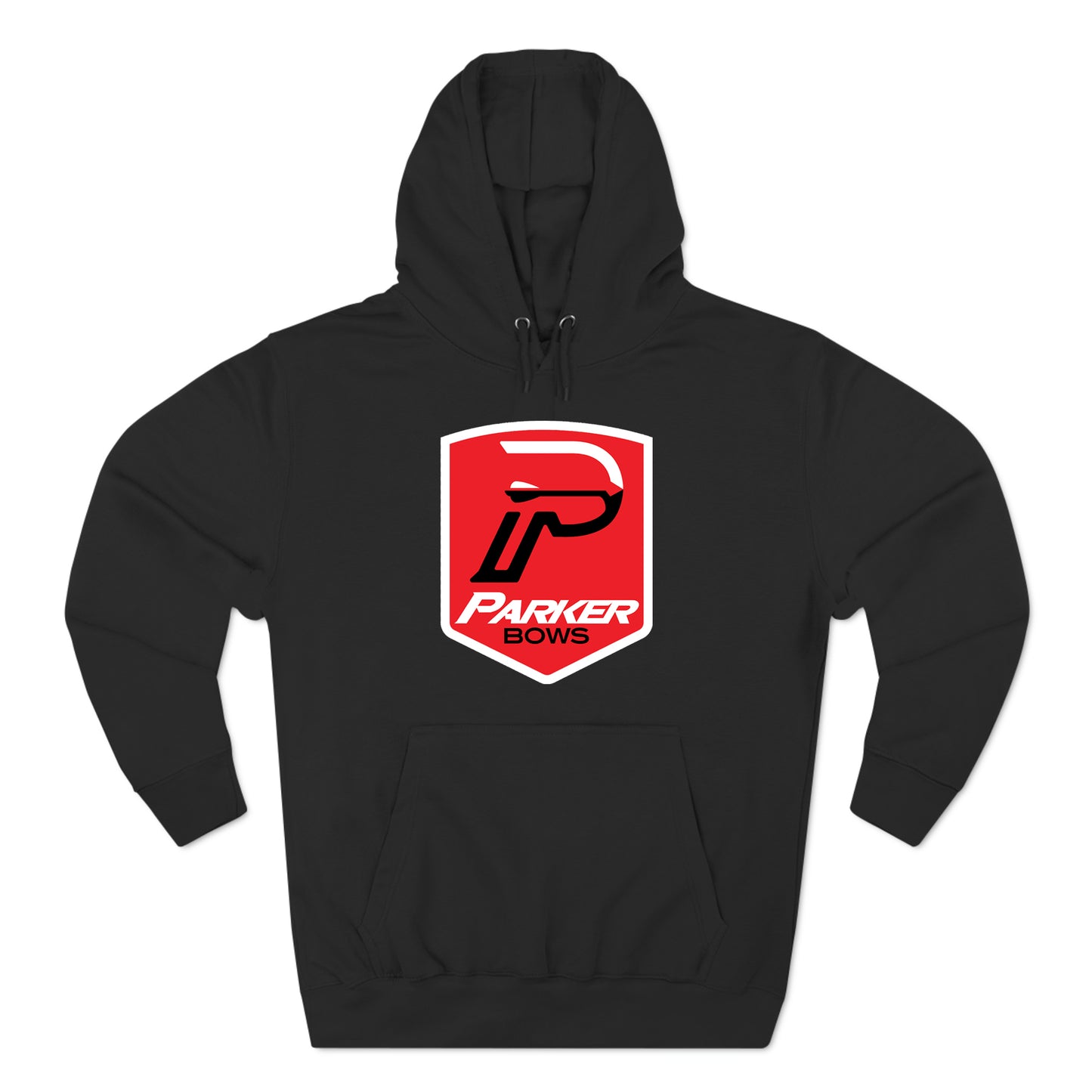 Parker Bows Archery Logo Black Hoodie Sweatshirt Size S to 3XL