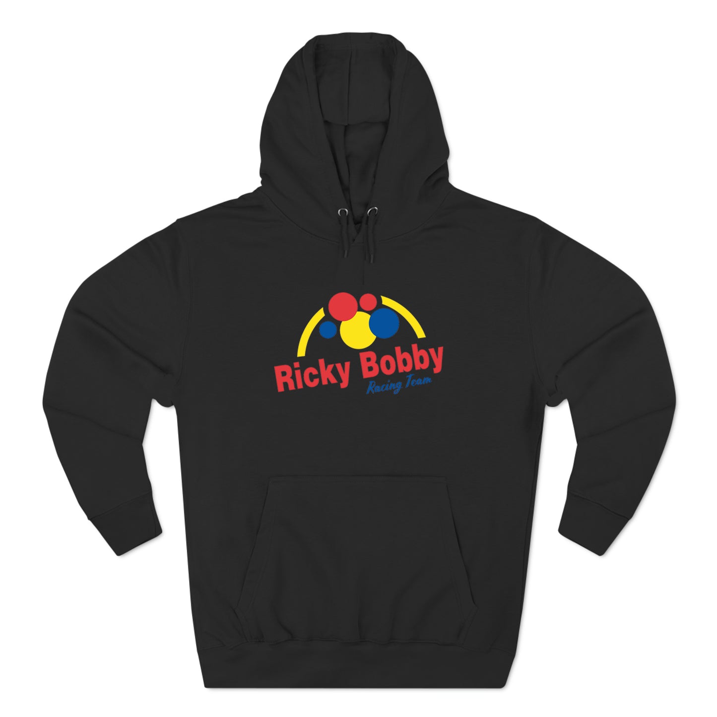 Ricky Bobby Racing Team Talladega Nights Logo Black Hoodie Sweatshirt Size S to 3XL
