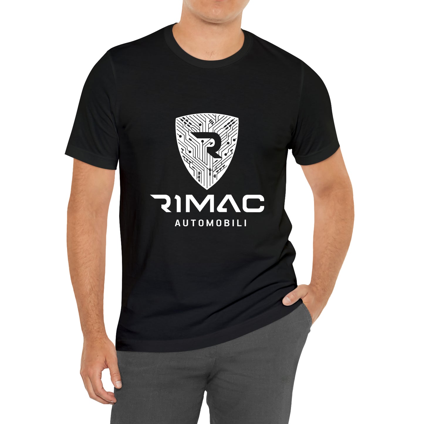 Rimac Automobili Car Symbol Logo T-Shirt Size S to 3XL