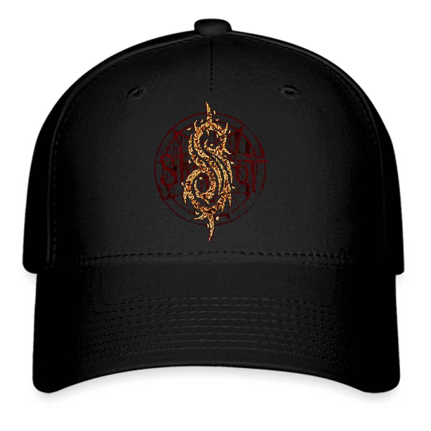 SLIPKNOT American Heavy Metal Band Logo Symbol Black Baseball Cap Hat Size Adult S/M and L/XL