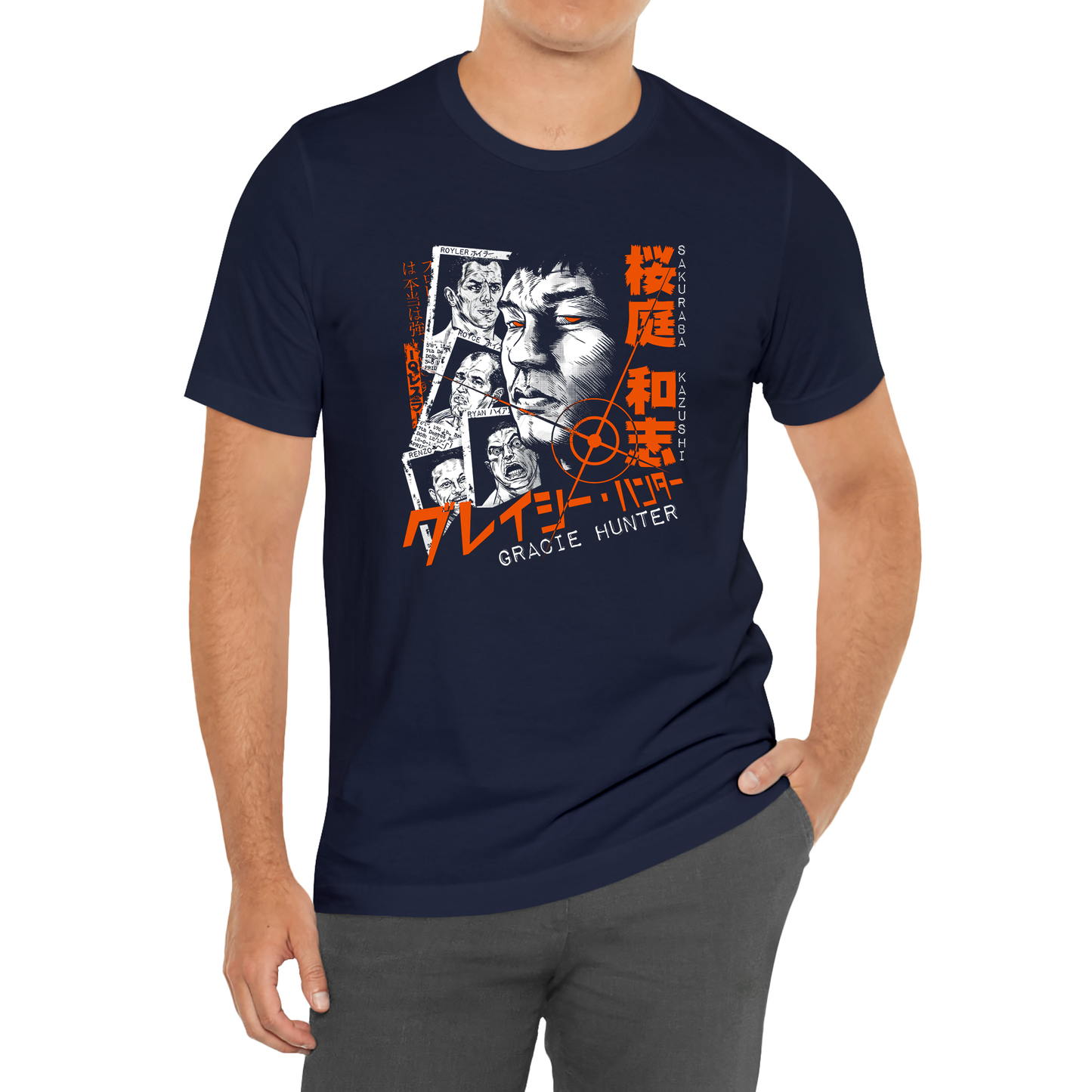 Kazushi Sakuraba The Gracie Hunter MMA Fighter Legend T-Shirt Size S to 3XL