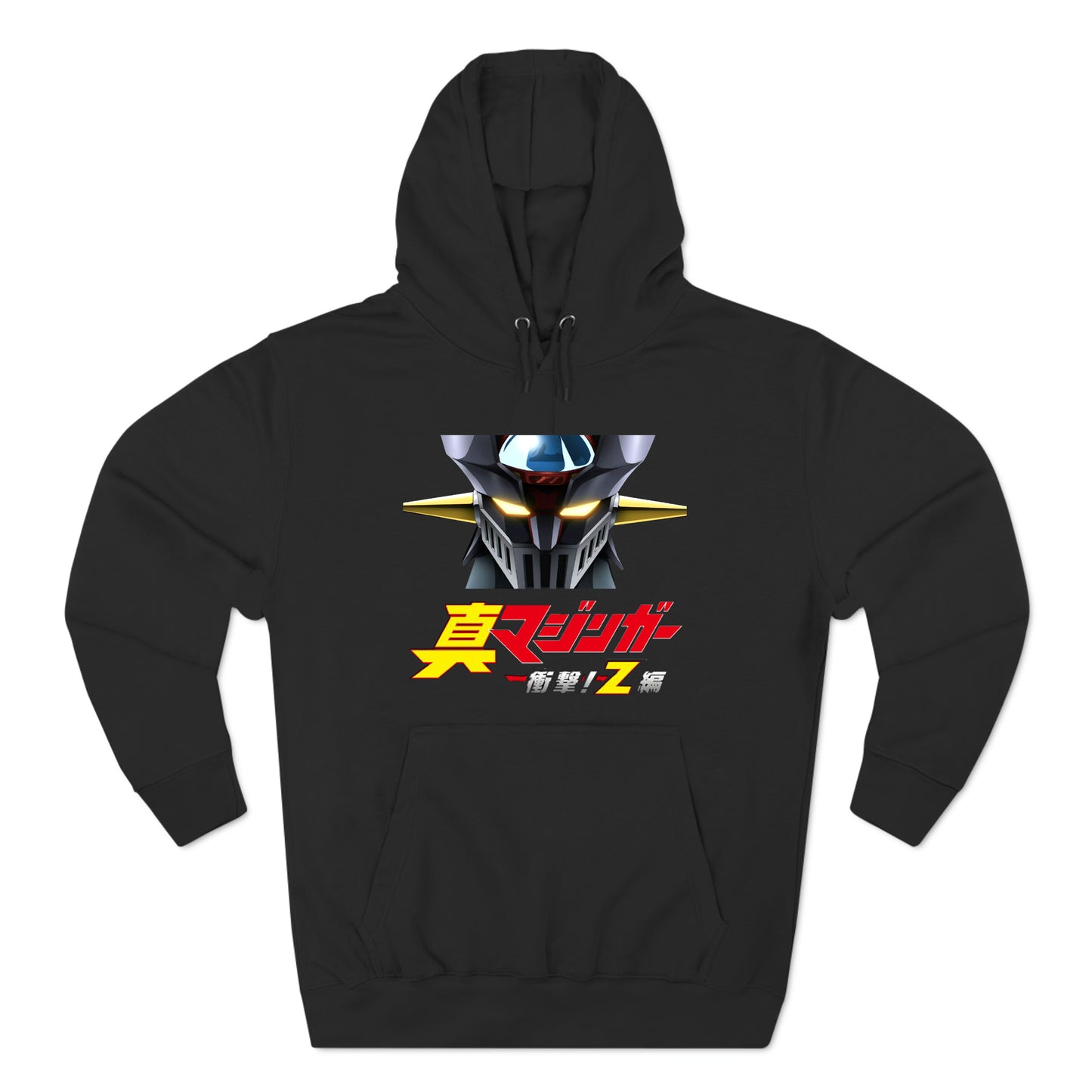 Shin Mazinger Z Japan Robot Mecha Anime Cartoon Black Hoodie Sweatshirt Size S to 3XL