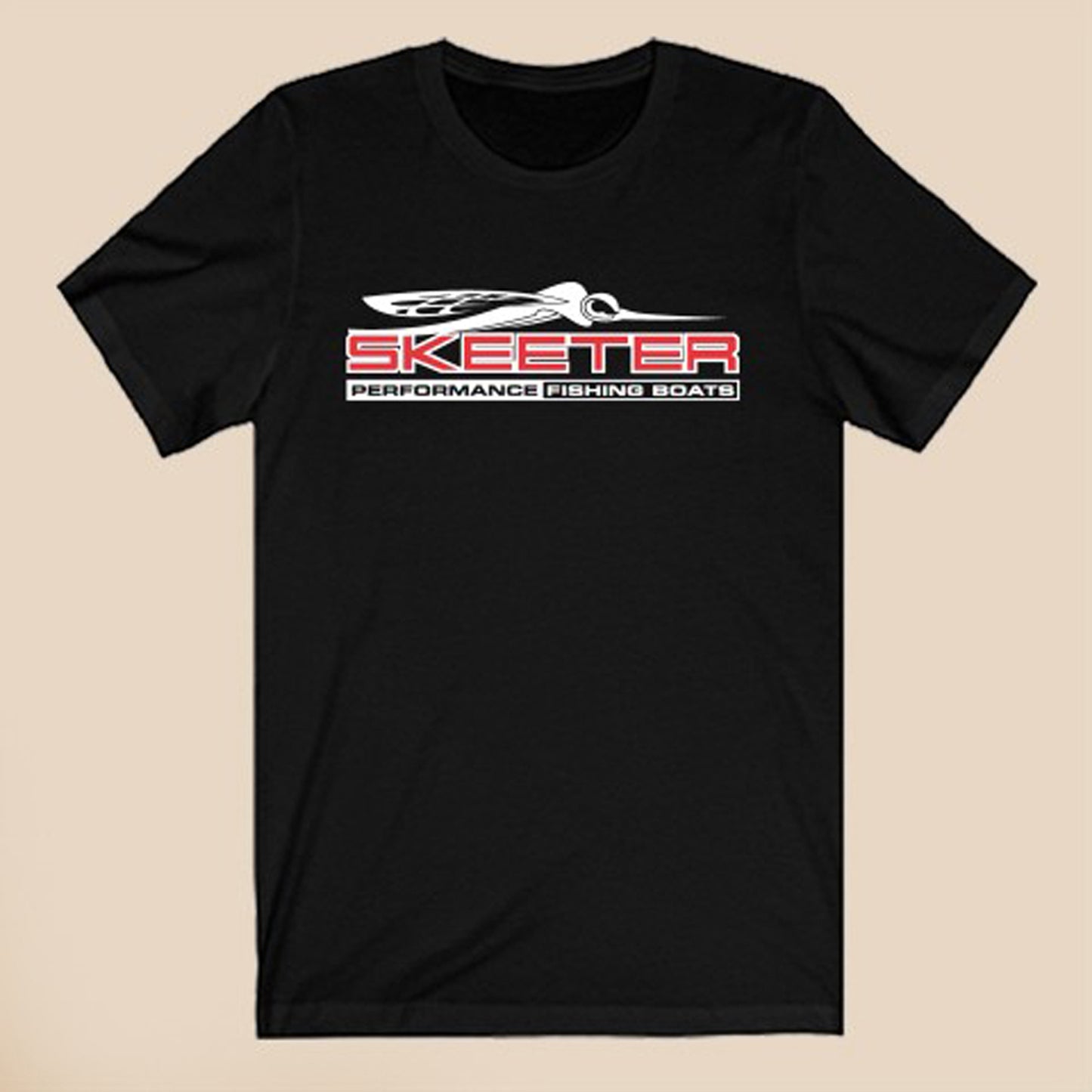 Skeeter Fishing Boats Logo Symbol Black T-Shirt Size S to 3XL