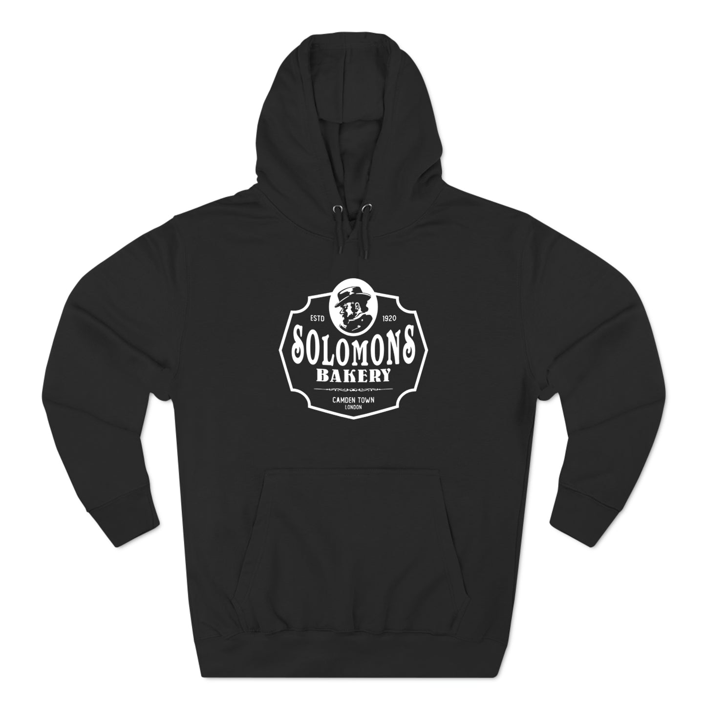 Solomons Bakery Camden Town Logo Black Hoodie Sweatshirt Size S to 3XL