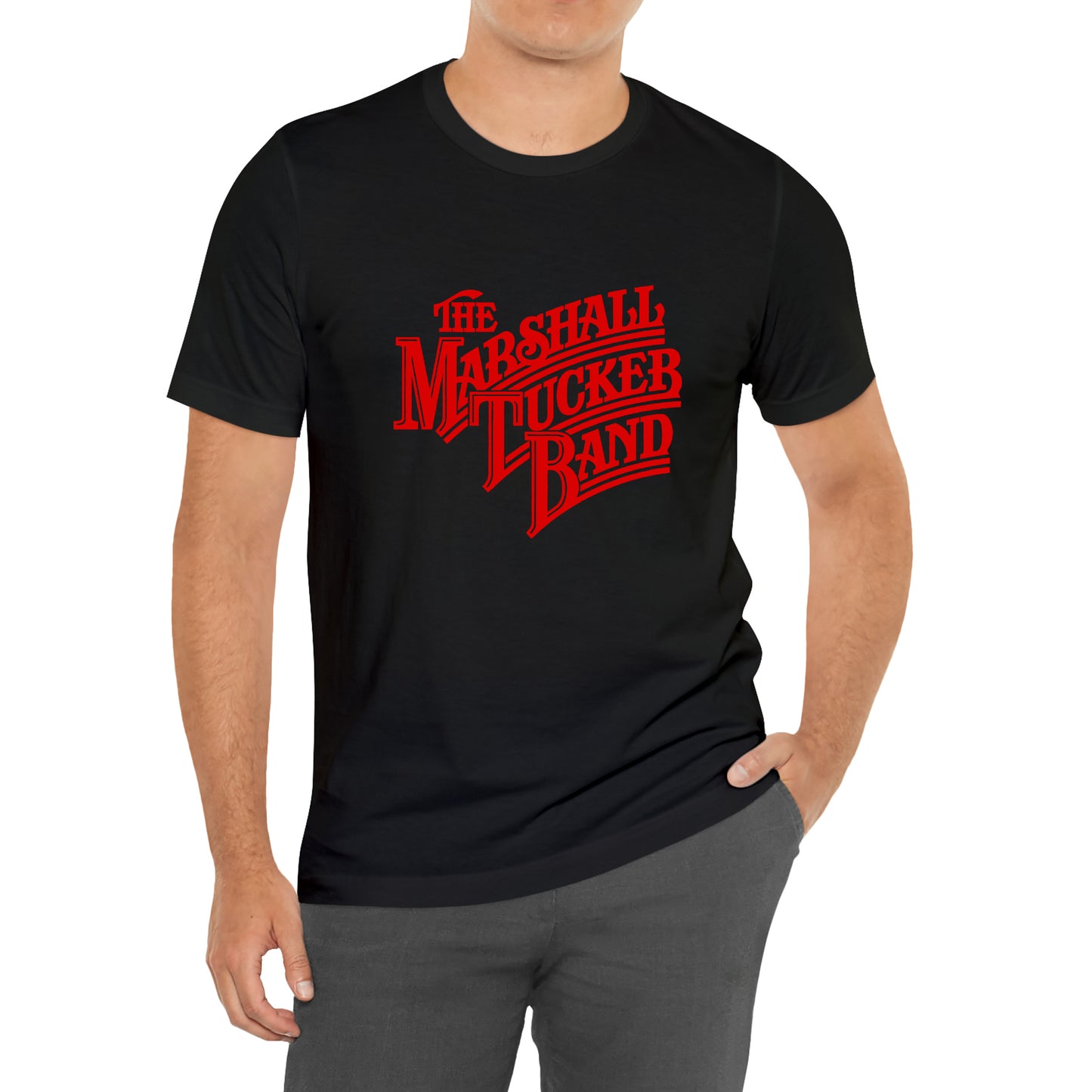 The Marshall Tucker American Rock Band Logo Symbol Black T-Shirt Size S to 3XL