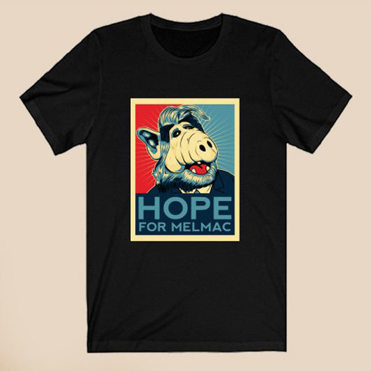 ALF Hope Logo Symbol Black T-Shirt Size S to 3XL
