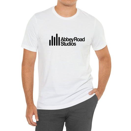 Abbey Road Studios Music Recording Logo Symbol White T-Shirt Size S to 3XL
