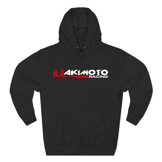 Akimoto Racing Black Hoodie Sweatshirt Size S to 3XL