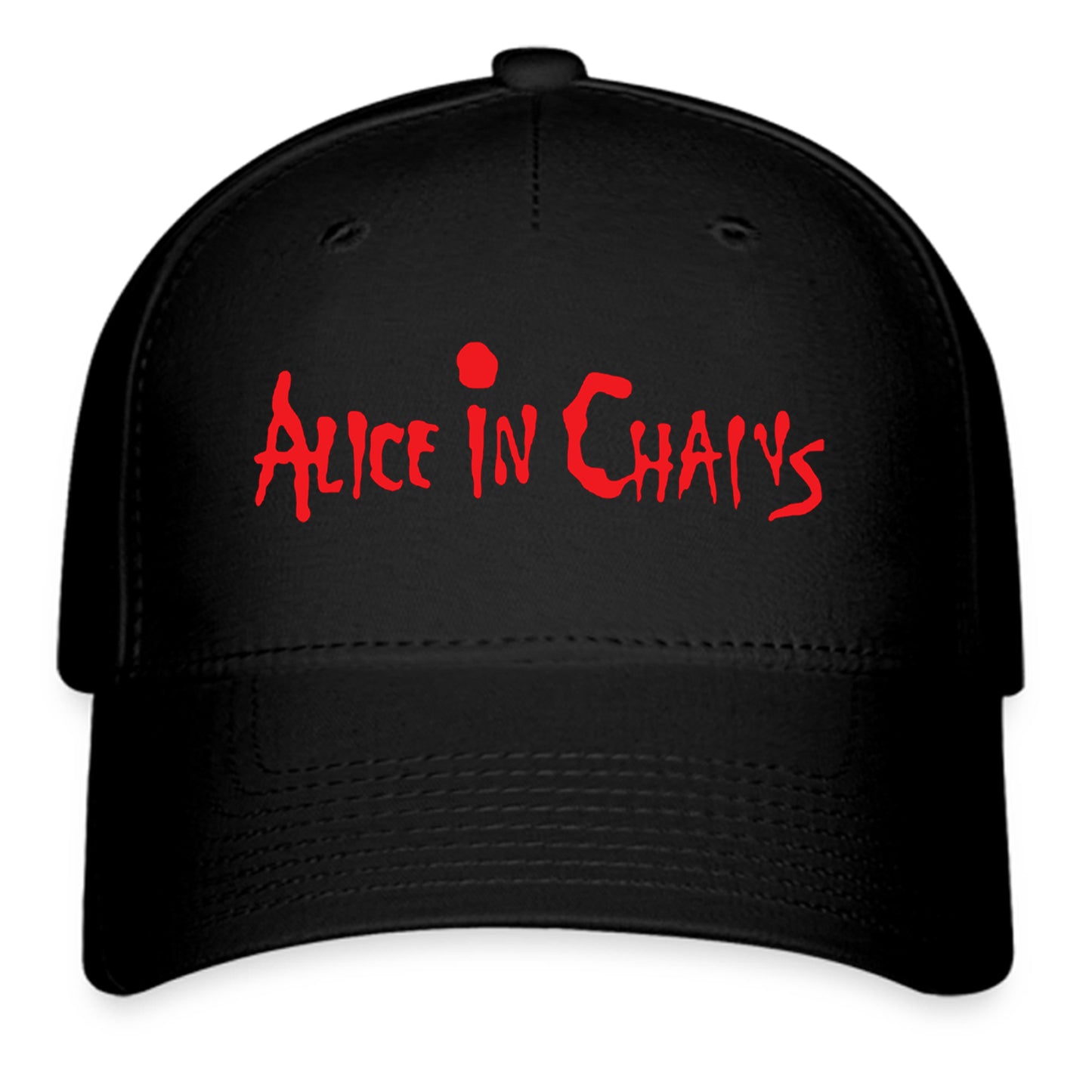 Alice in Chains DIRT Logo Symbol Black Baseball Cap Hat Size Adult S/M and L/XL