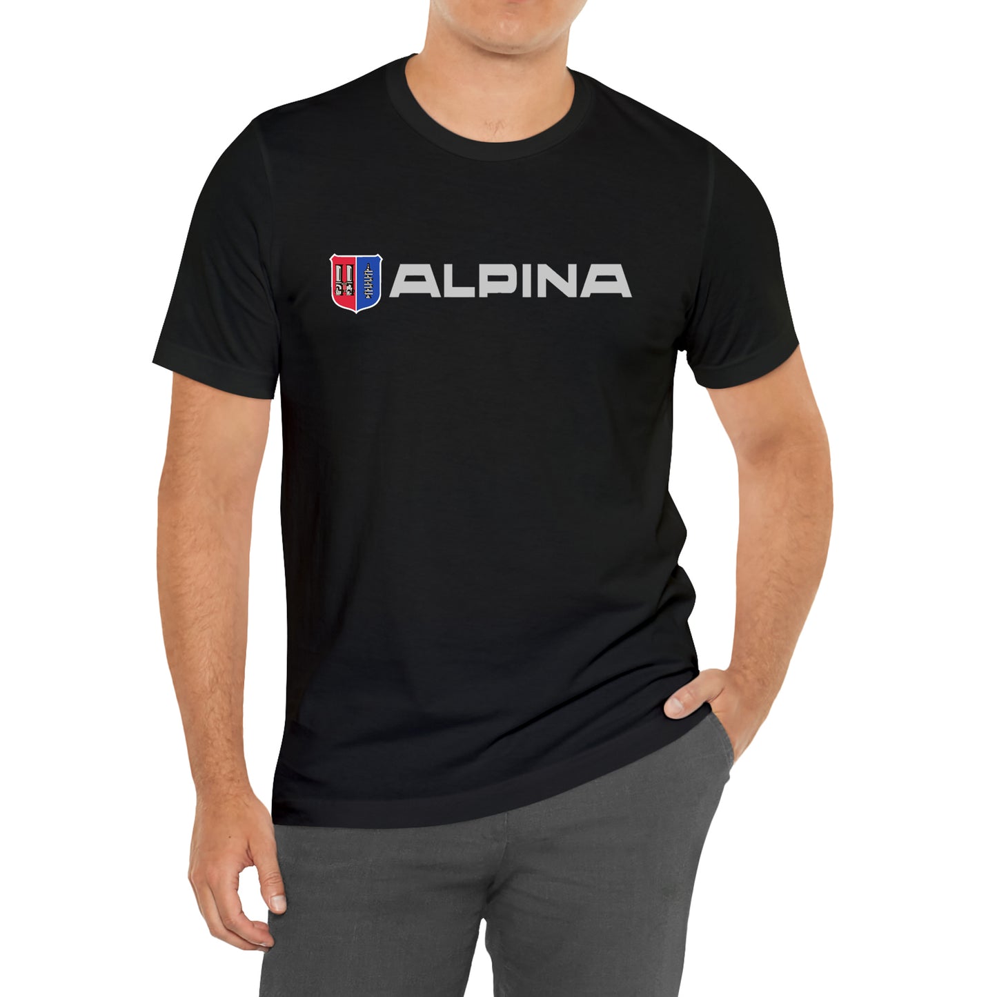 Alpina Racing Tuner Logo T-Shirt Size S to 3XL