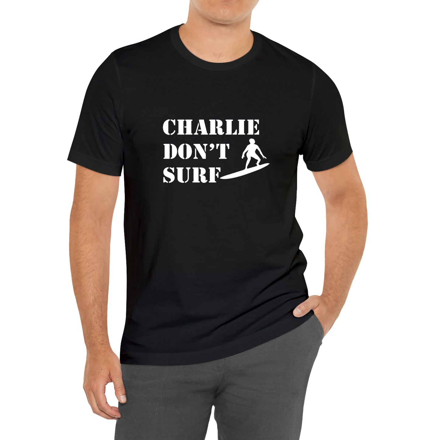 Apocalypse Charlie Don't Surf Movie Logo T-Shirt Size S to 3XL