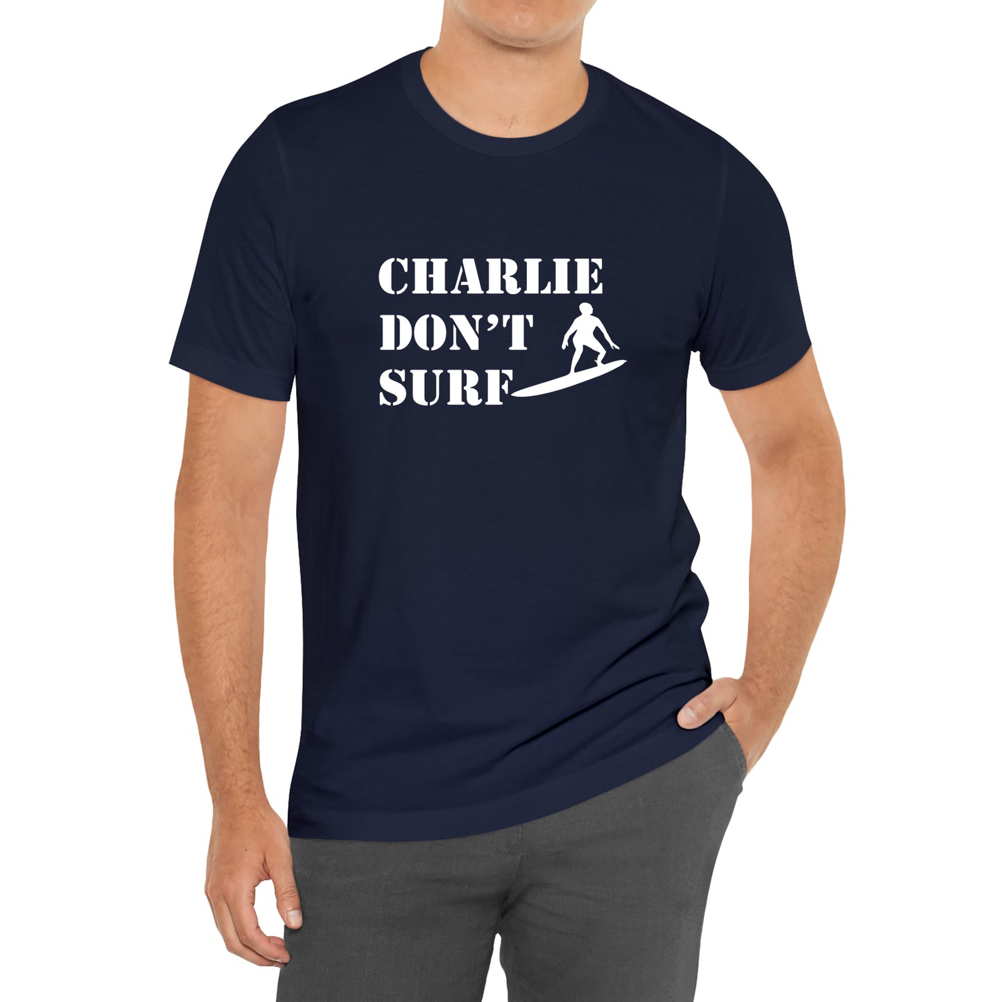 Apocalypse Charlie Don't Surf Movie Logo T-Shirt Size S to 3XL