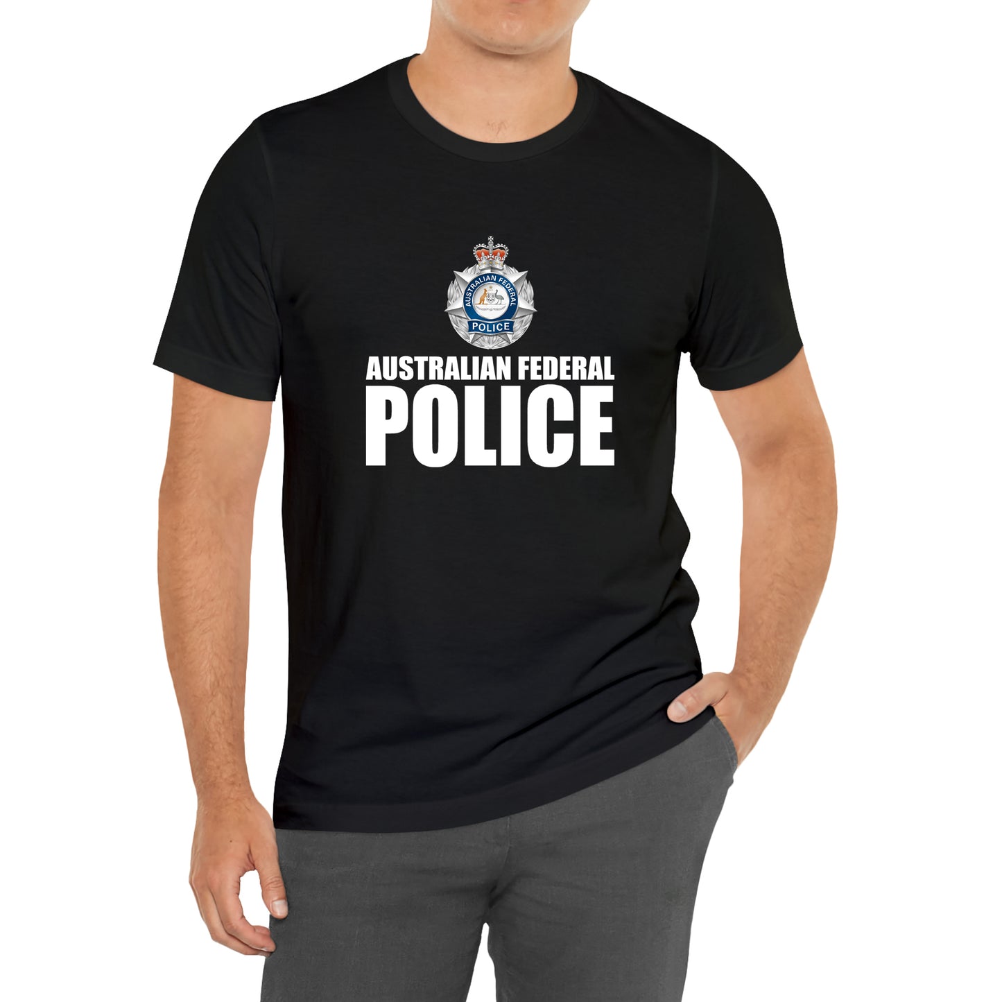 Australian Federal Police Logo Symbol T-Shirt Size S to 3XL