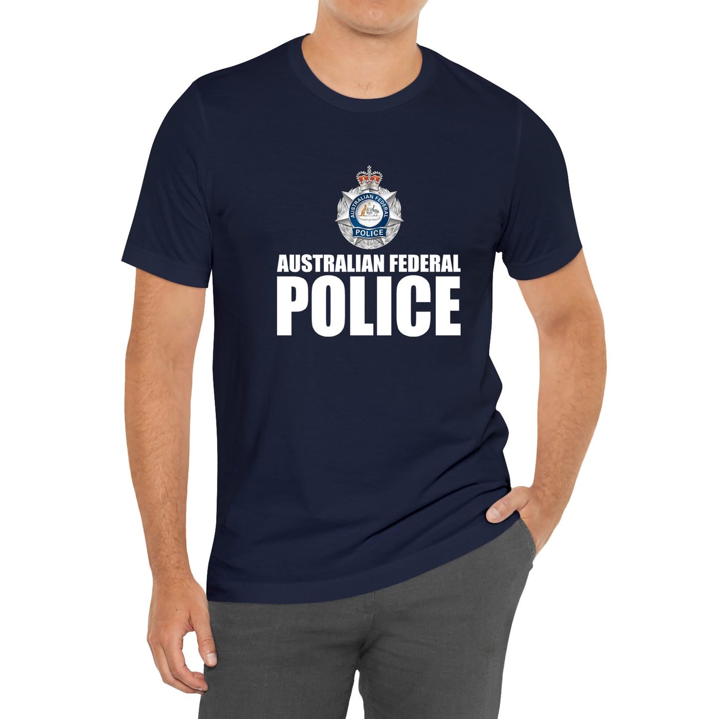 Australian Federal Police Logo Symbol T-Shirt Size S to 3XL