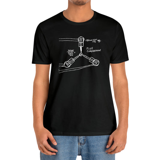 Flux Compression Back to The Future T-Shirt Size S to 3XL