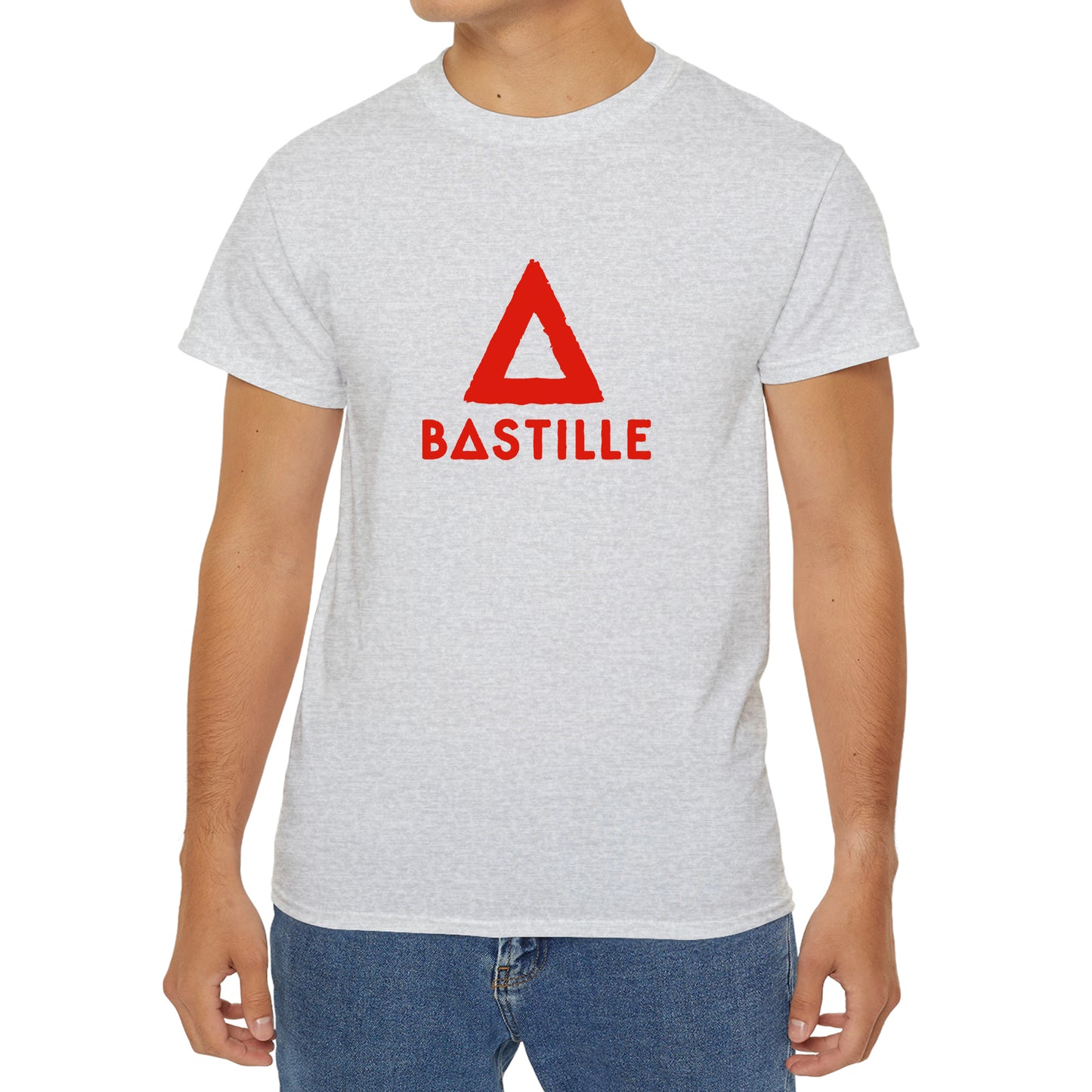 BASTILLE English Rock Music Group Logo Symbol Grey T-Shirt Size S to 3XL