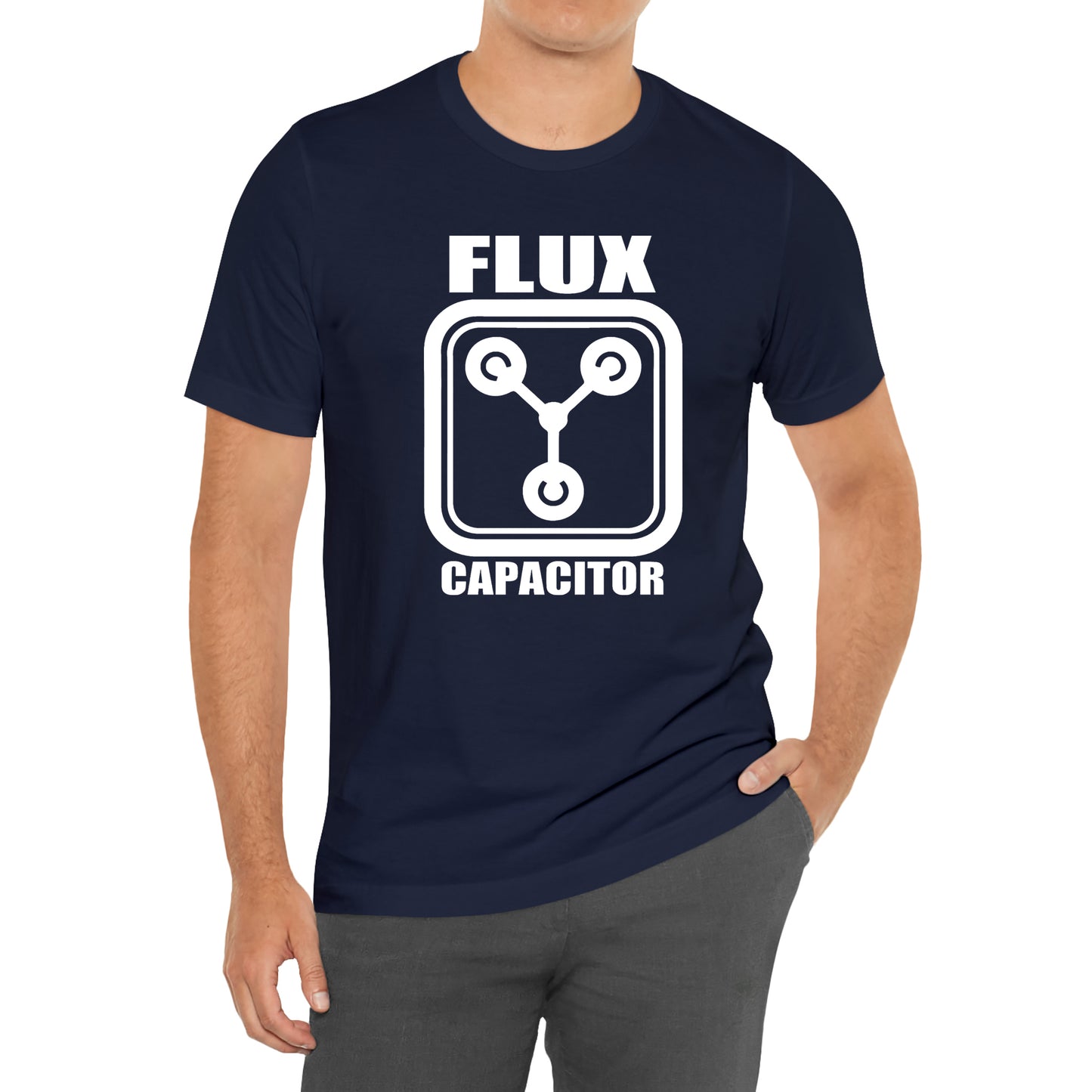 Back to The Future Flux Capacitor Size S to 3XL