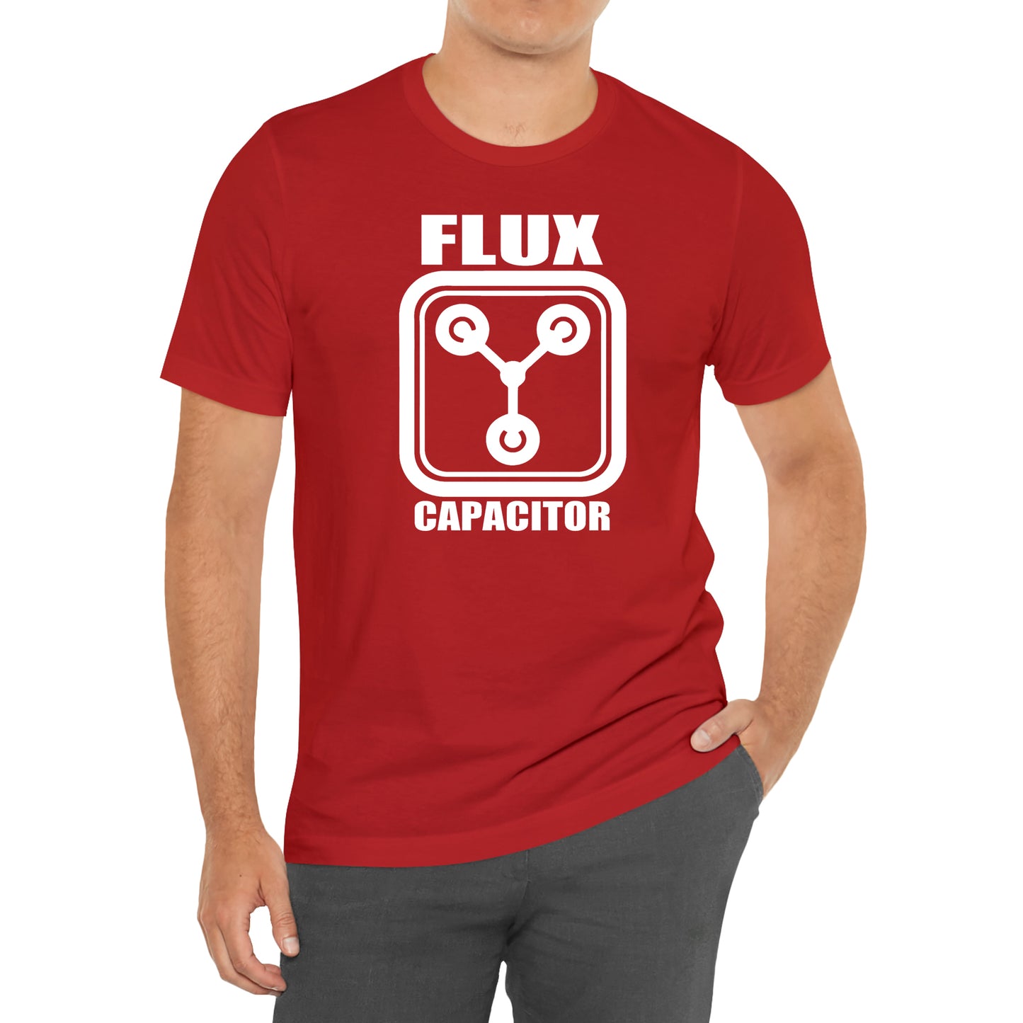 Back to The Future Flux Capacitor Size S to 3XL