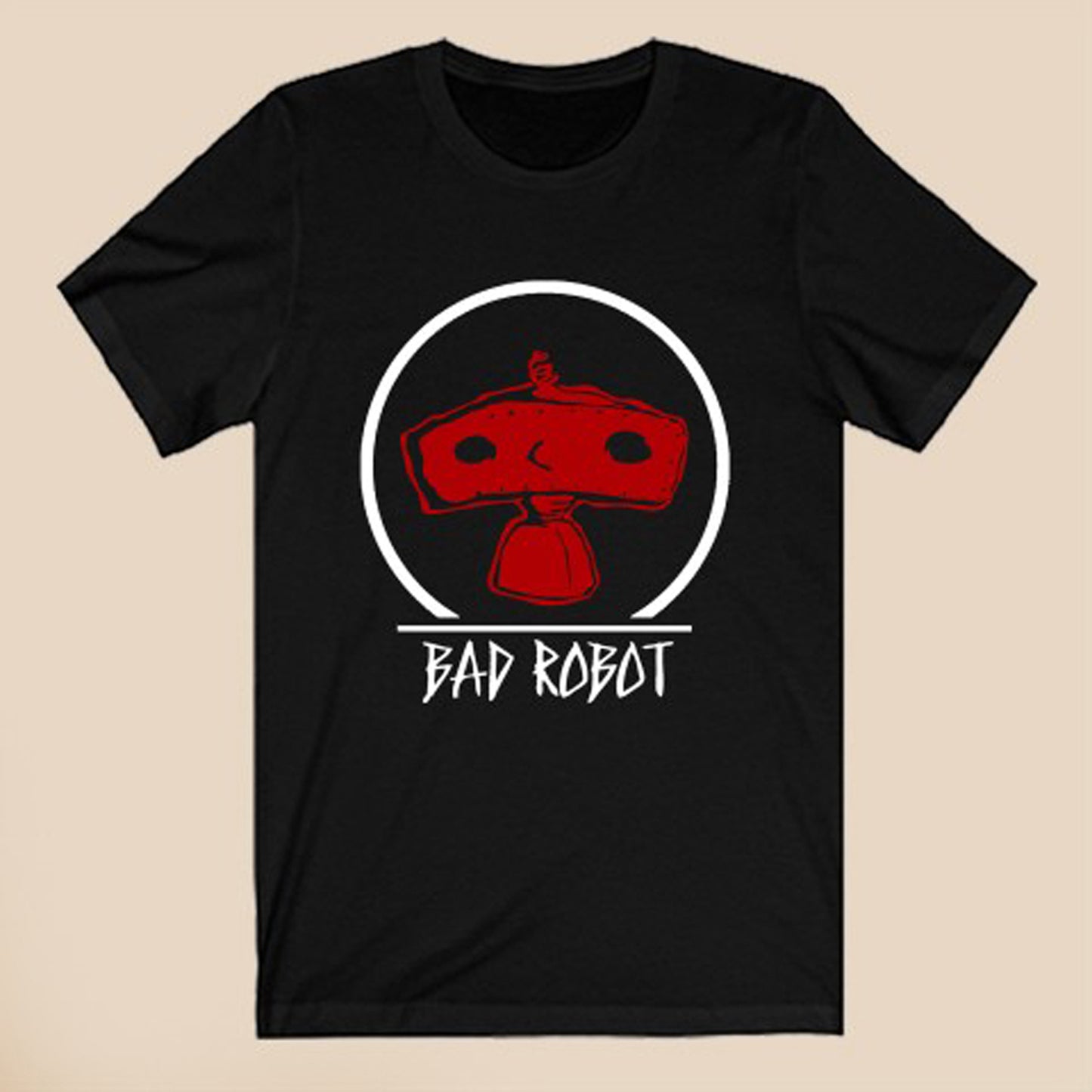 Bad Robot Production Logo Symbol Black T-Shirt Size S to 3XL