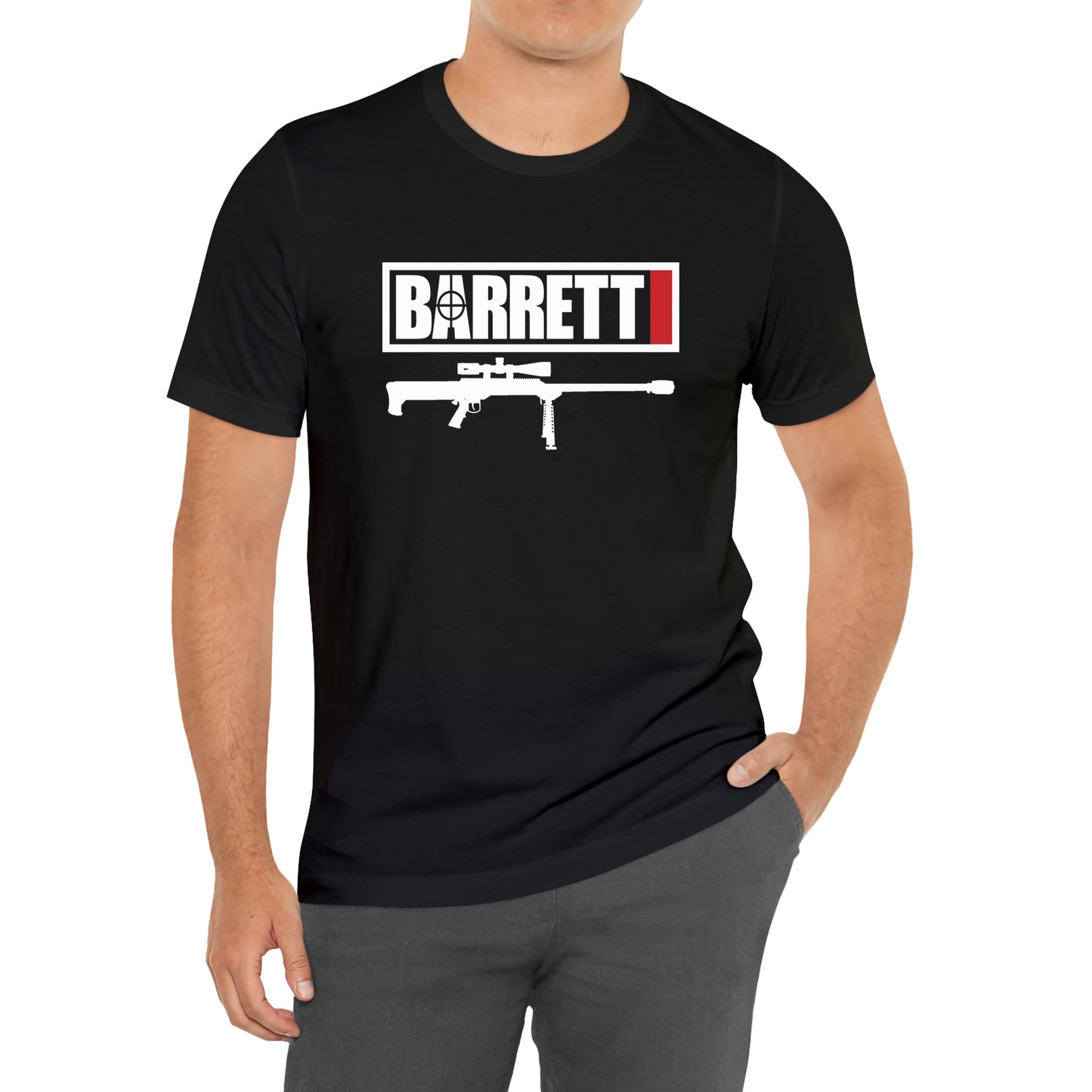 Barrett Firearms Logo T-Shirt Size S to 3XL