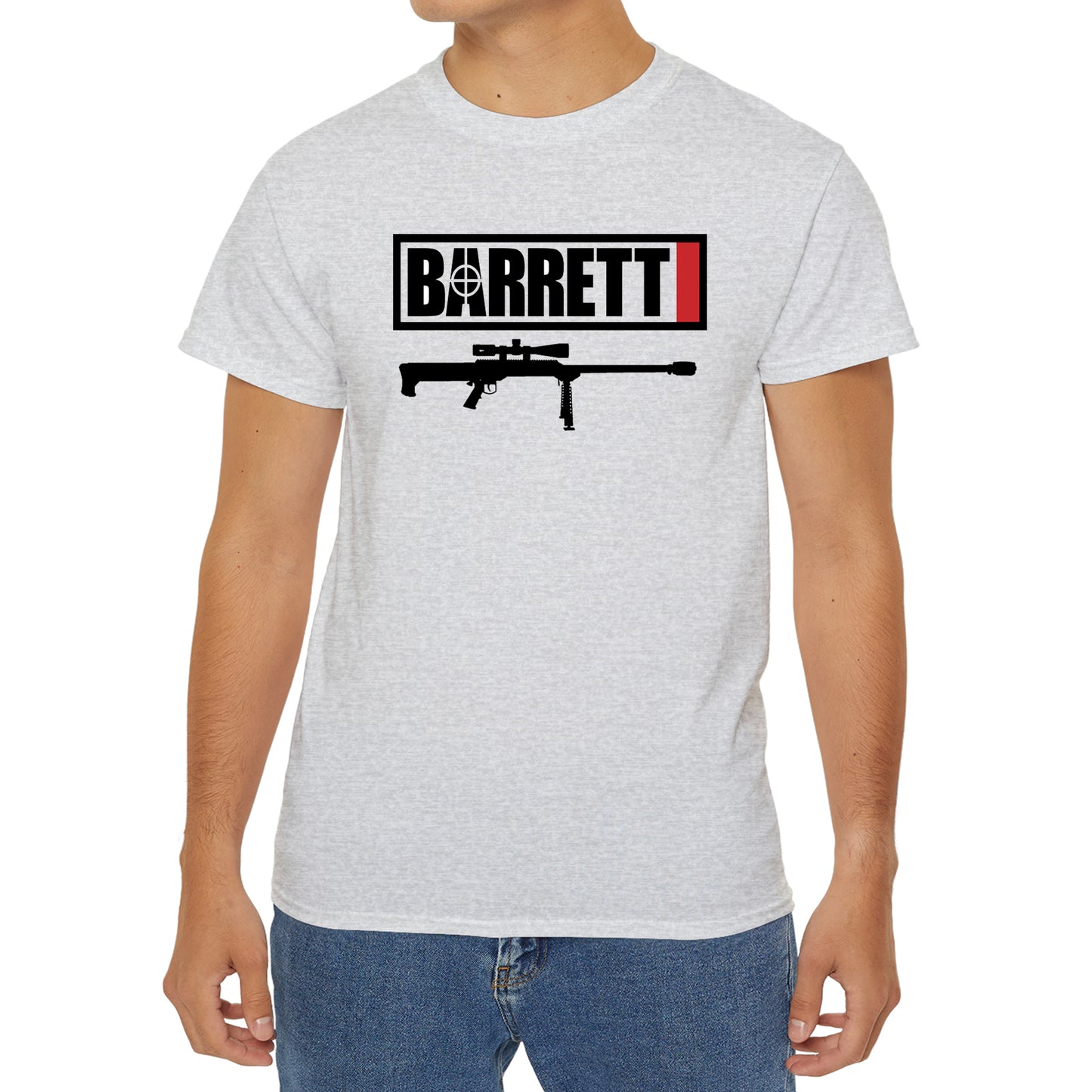 Barrett Firearms Logo T-Shirt Size S to 3XL