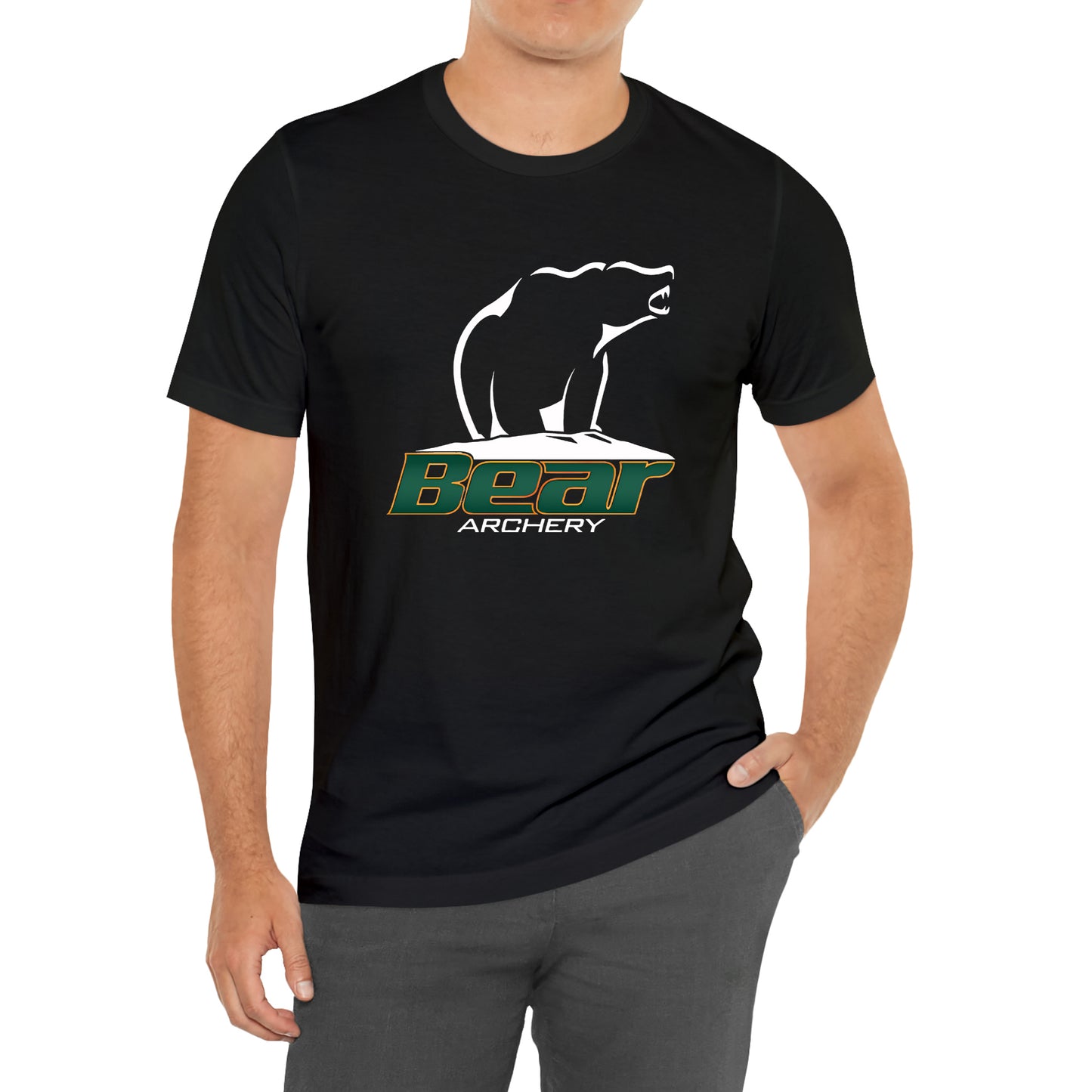 Bear Archery Bow Logo Symbol T-Shirt Size S to 3XL