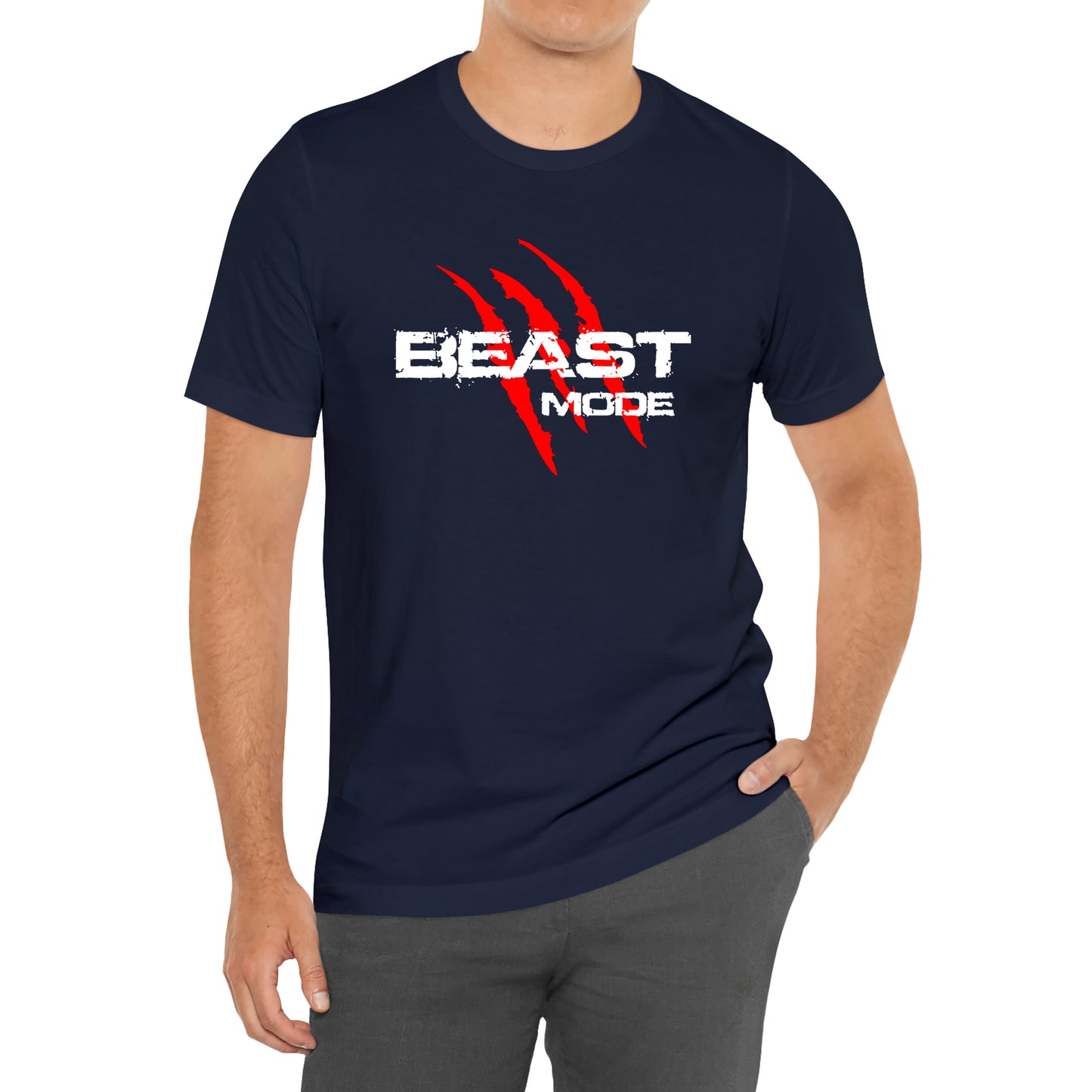 Beast Mode Claw Logo T-Shirt Size S to 3XL