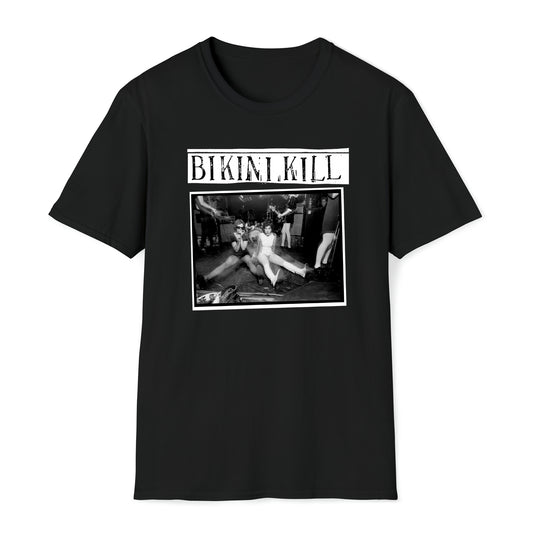 Bikini Kill American Rock Band Logo Black T-Shirt Size S to 3XL