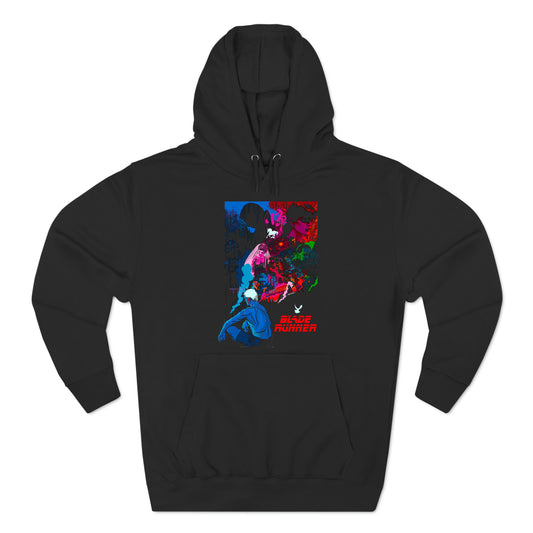 Blade Runner Science Fiction Movie Logo Black Hoodie Sweatshirt Size S to 3XL