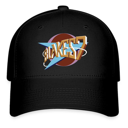 Blakes 7 TV Series Show Logo Symbol Black Baseball Cap Hat Size Adult S/M and L/XL