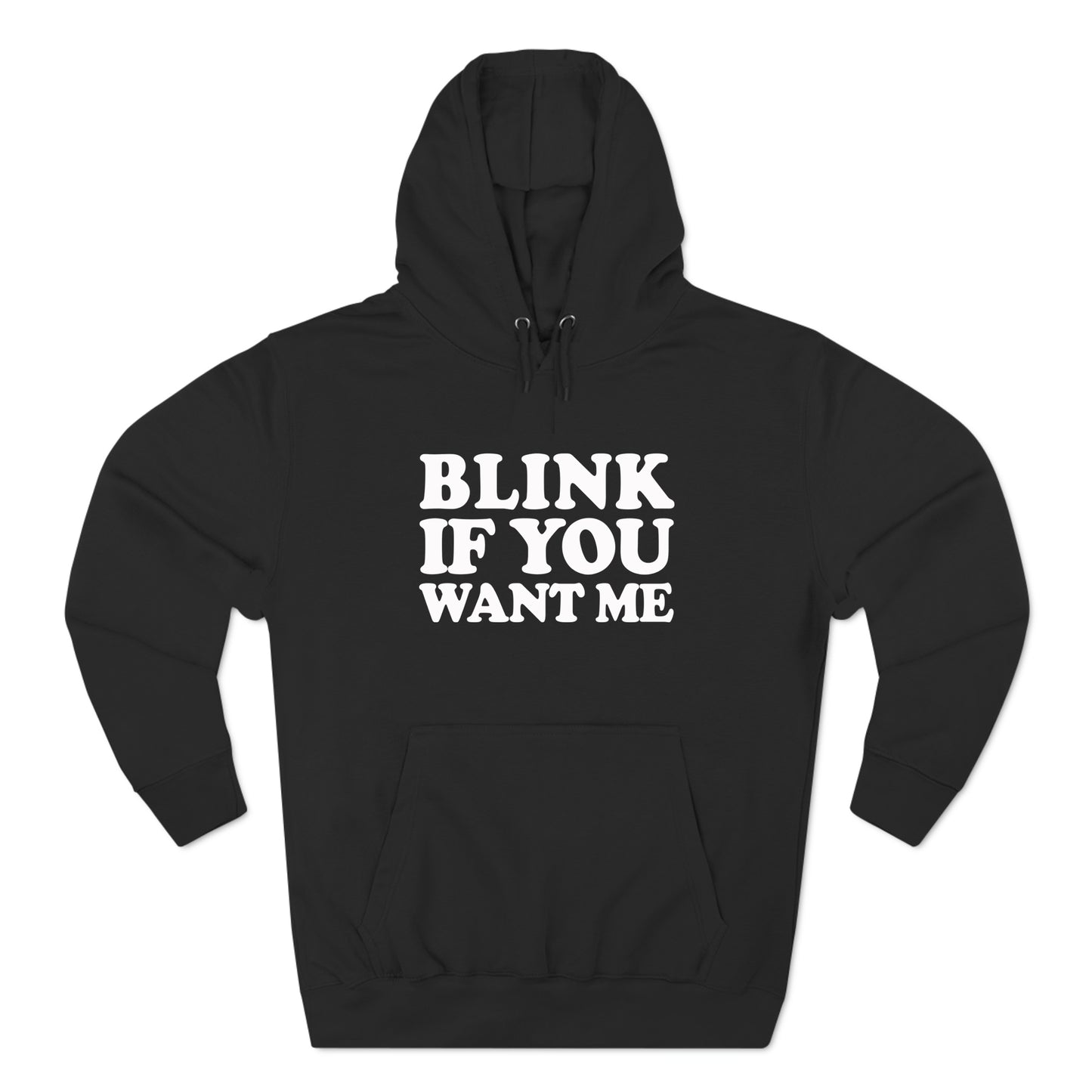 Blink Me If You Want Me Kenny Powers Logo Black Hoodie Sweatshirt Size S to 3XL