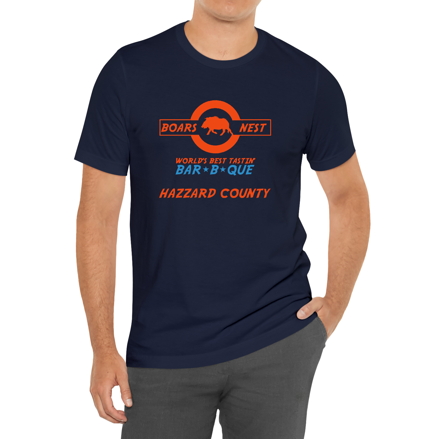 Boars Nest The Hazzard County Logo T-Shirt Size S to 3XL