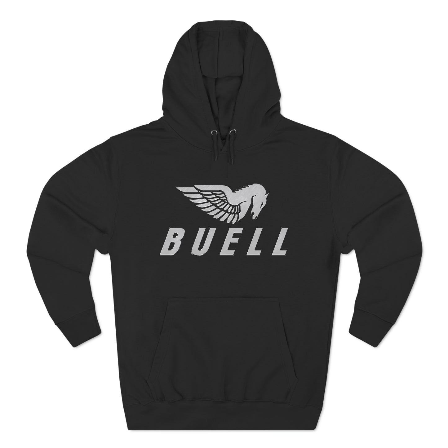 Buell Motorcycles Logo Black Hoodie Sweatshirt Size S to 3XL