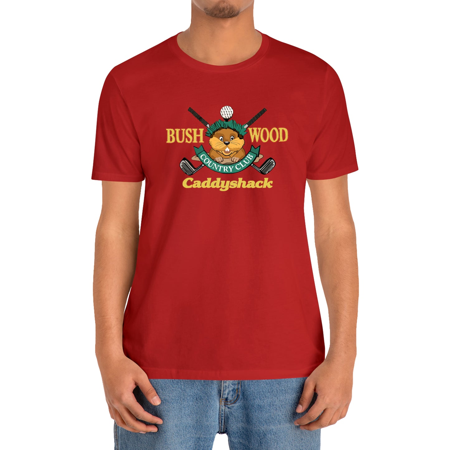 Bushwood Country Club Golf Logo T-Shirt Size S to 3XL