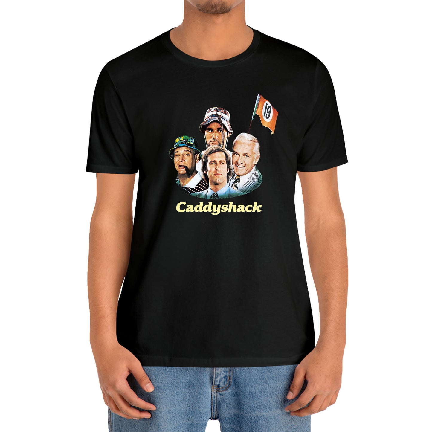 Caddyshack Golf Movie Black T-Shirt Size S to 3XL