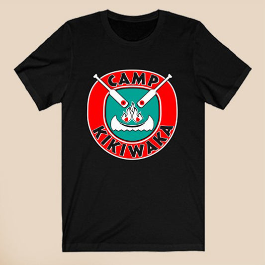 Camp Kikiwaka Tv Series Logo Symbol Black T-Shirt Size S to 3XL