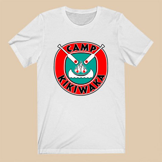 Camp Kikiwaka Tv Series Logo Symbol White T-Shirt Size S to 3XL