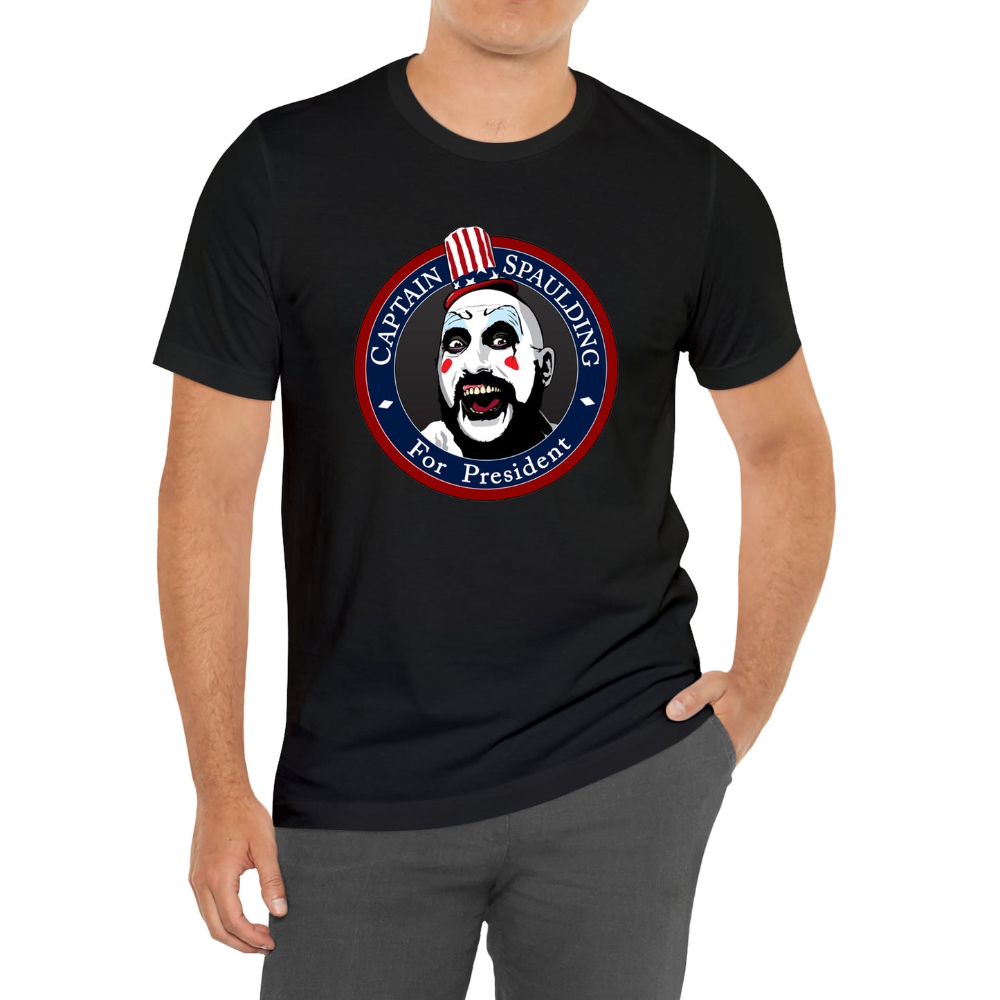 Captain Spaulding Reject for President T-Shirt Size S to 3XL