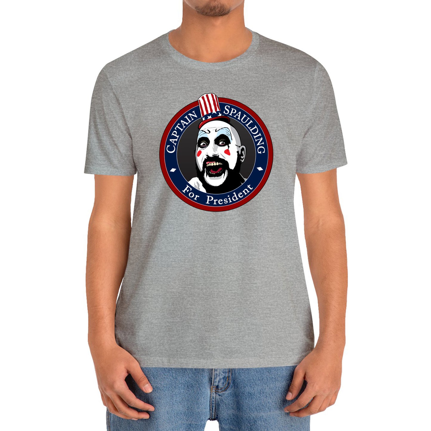 Captain Spaulding Reject for President T-Shirt Size S to 3XL