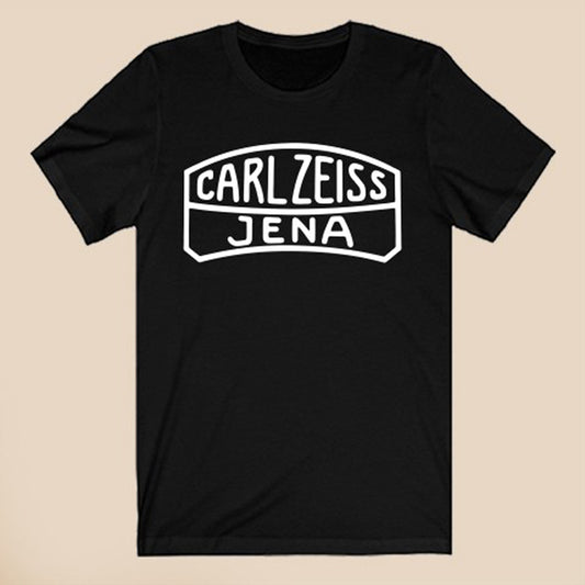 Carl Zeiss Jena German Football Club Logo Symbol Black T-Shirt Size S to 3XL