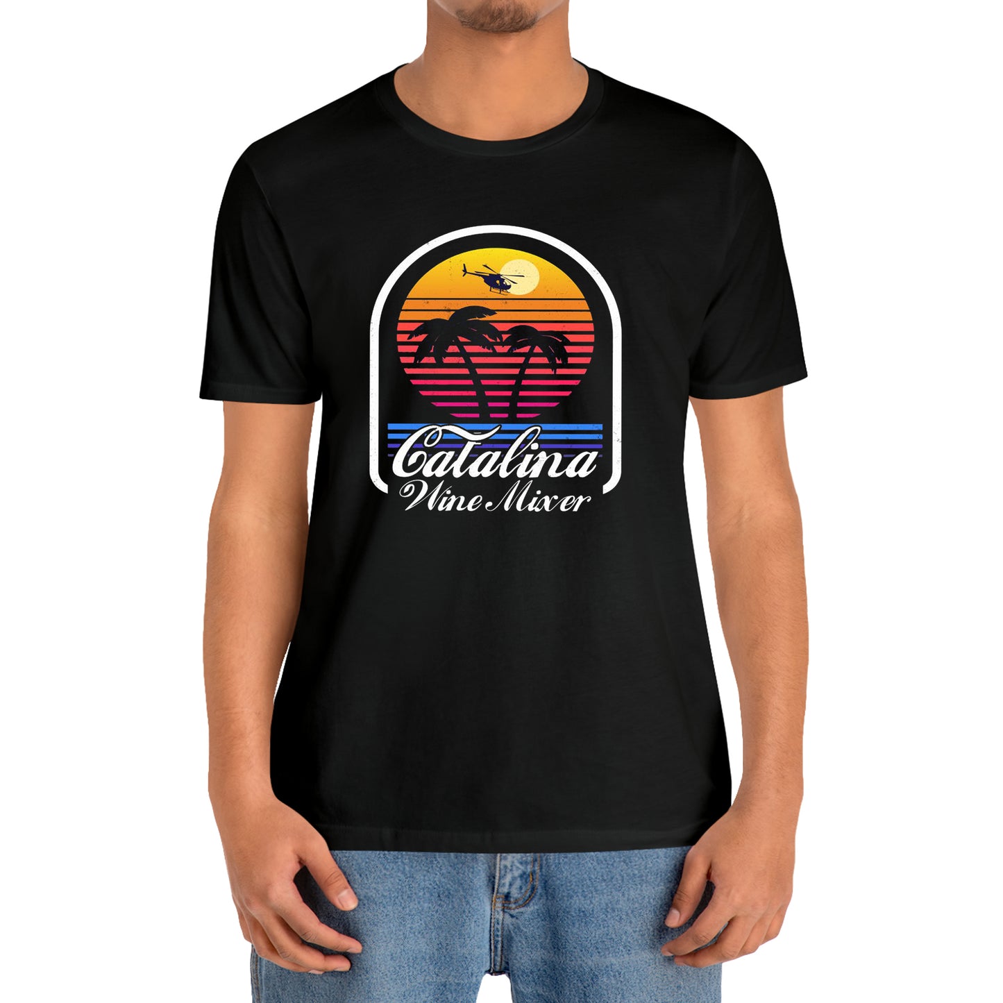 Catalina Wine Mixer Logo T-Shirt Size S to 3XL