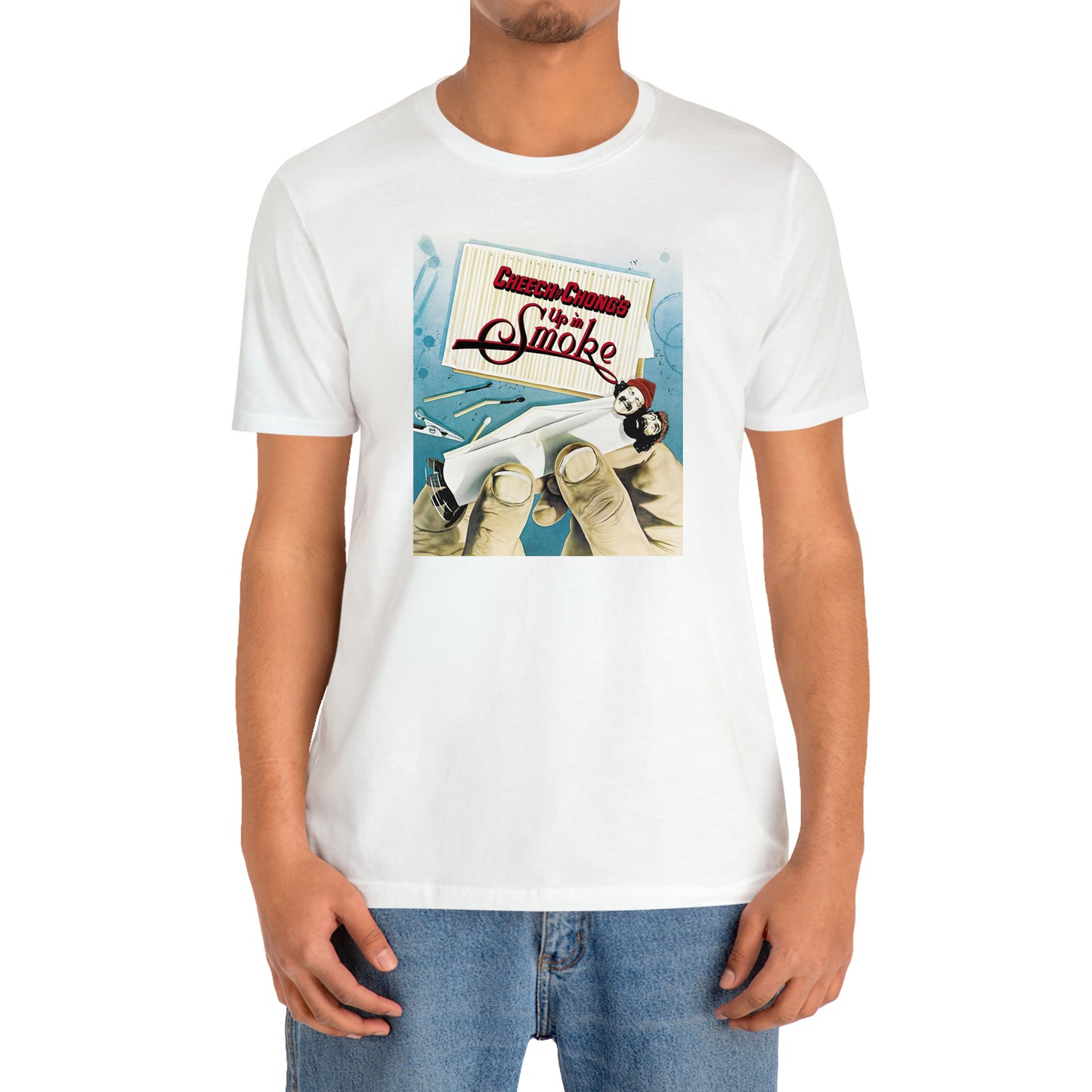 Cheech And Chong Up In Smoke Logo T-Shirt Size S to 3XL