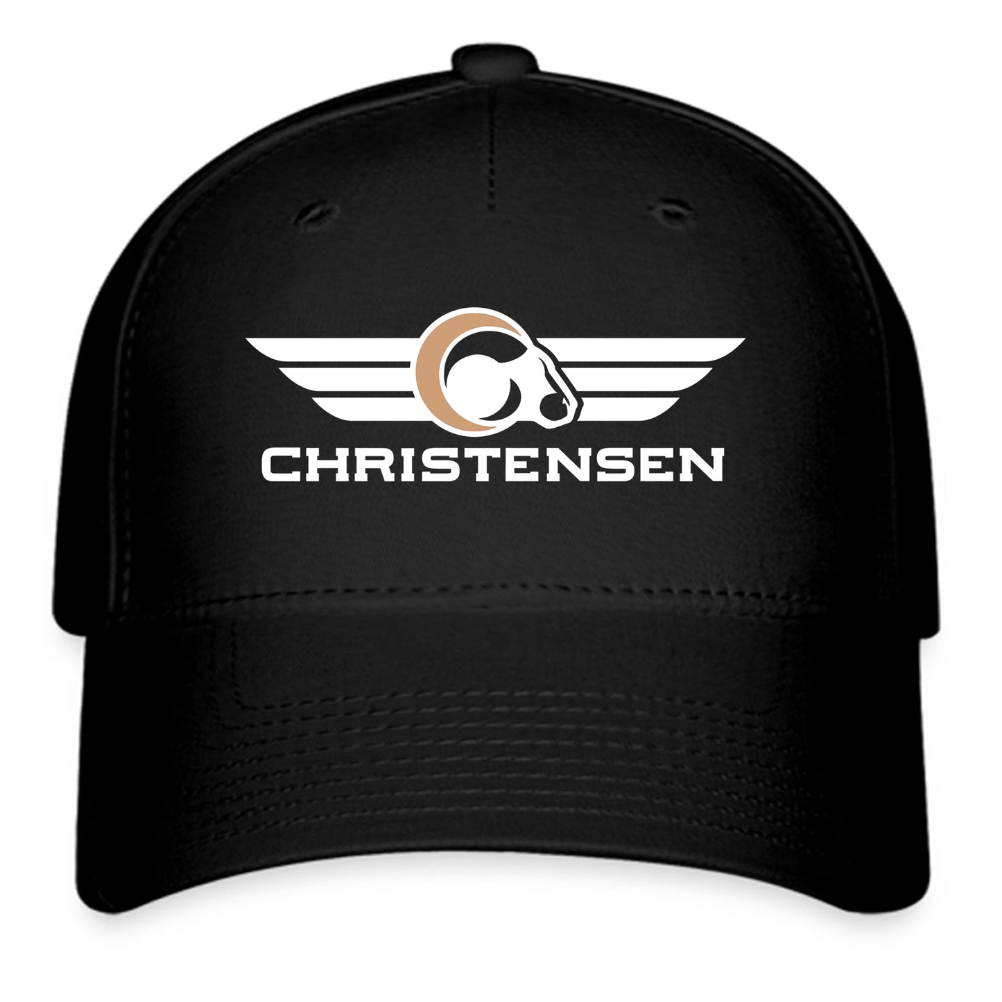 Christensen Arms Guns Firearms Logo Symbol Black Baseball Cap Hat Size Adult S/M and L/XL