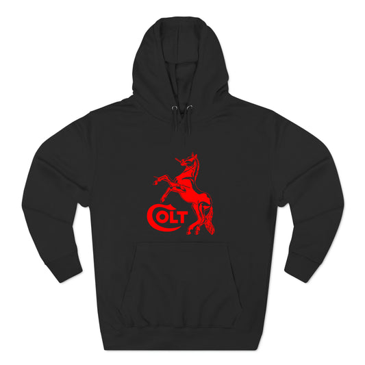 Colt Horse Guns Firearms Logo Black Hoodie Sweatshirt Size S to 3XL