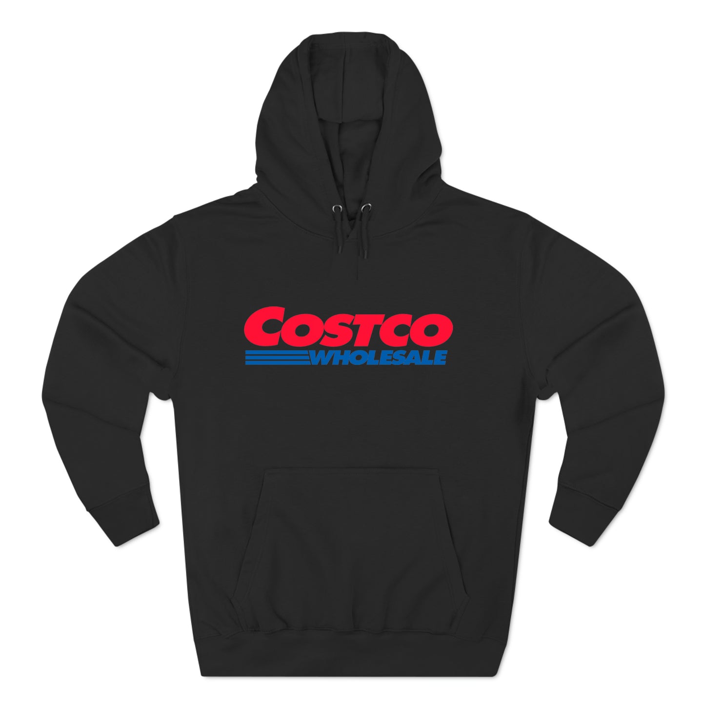 Costco Wholesale Logo Black Hoodie Sweatshirt Size S to 3XL